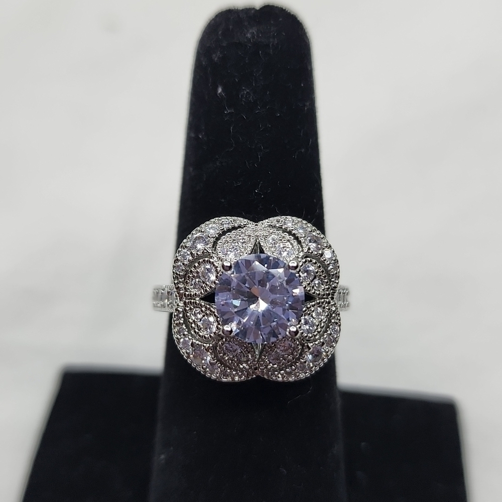 🎄NWT ART DECO DIAMOND RING🎄 - Picture 5 of 10